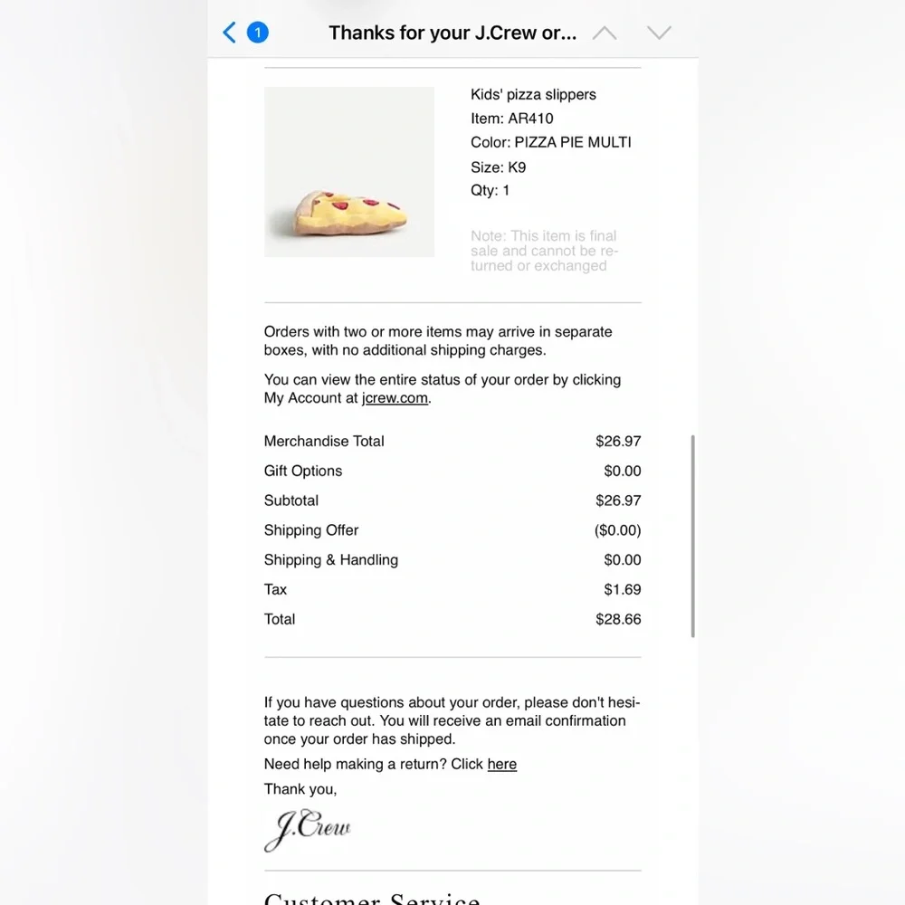 J crew crewcuts pepperoni pizza slippers toddler size k9 yellow  red 🍕